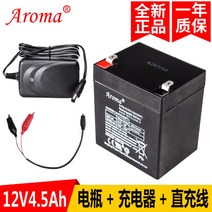 장난감 전동 자동차 차량 배터리 전동차 경운기 Aroma3-FM-4 6V 4.0Ah, J.화룡12V4.5AH+충전기+직충선