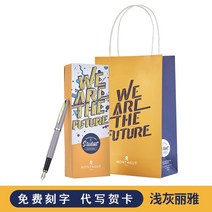 만년필 몽타주 환상 특 근래 모빌 재무 사무용 남성 여성 글씨를 연습 펜 하드 캘리그래피 붓 기프트 3818156124, 라이트 그레이 예 박스, 본상품