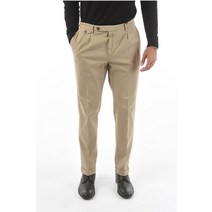 Corneliani CC COLLECTION DOUBLE-PLEATED REGULAR 핏 5 포켓 PANTS 884AP1 1820159 036