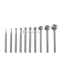 둥근바 10종 세트 세공 치기공 드릴연마 금속공예, 단품