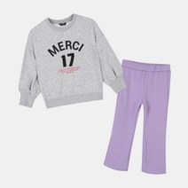 [셀덴]논현점 %$할인 찬스!&초등 여아 주니어 트레이닝복 편한옷 세트 부츠컷 바지 기모 맨투맨 티셔츠! 따로 입어도 넘 이뻐요!융기모 부츠컷 세트 EDMT21T53