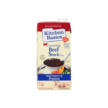 Kitchen Basics 키친 베이직 비프 스톡 언솔티드 907 g, 907g