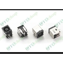 노트북 키보드 자판 빠짐 수리 Inspiron 1318 1440 XPS M1330 커넥터 소켓 용 Dell 노트북 DC 전원 잭 2 개, 한개옵션0