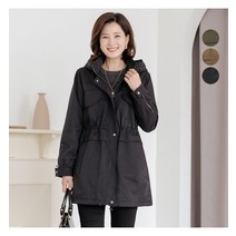 김여사 티케네 스트링 후드 점퍼 엄마옷/마담옷/중년여성/40대/50대