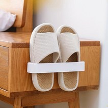 1+1 슬리퍼 걸이 욕실화 실내화 신발 거치대 현관 정리 용품 홀더 슈즈랙 꽂이, 1개