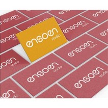 명함 제작 디자인무료 500매 기본명함 명함인쇄 일반명함, 코팅 단면1000장, 04연한초록