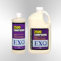 이엑스큐 2500방 컴파운드 EXQ 2500 COMPOUND SN1025(1L) 1차 2차 컴파운드 동시작업 연마 및 광택 제공, 1개