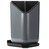 이동식 디바이더와기구 홀더 칼 양식기 주최자 주방기구 Crocks 주방 용품 캐디, 하나, 그레이 블랙