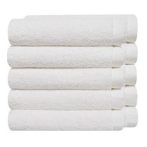 10장 데일리호텔수건 40수 코마사 130g 모닝 약간 얇은 고급 수건 타올, 모닝_밀크화이트10장