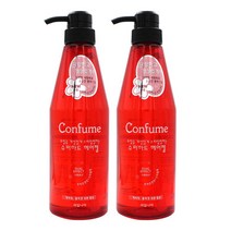 컨퓸 슈퍼하드 헤어젤 600ml 2개 / 강력한 세팅력 효과만점