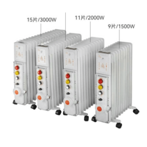 주름관난로 겨울 식당 호텔용 온풍기 스키장 히터, 방폭유 13개입 2500W