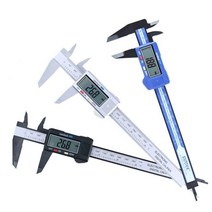 버어니어 캘리퍼스 길이 측정 전자 디지털 측정기, 실버 B타입