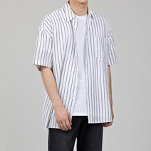 스타일에스 오버핏 아이스 반팔 셔츠