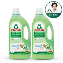 프로쉬 독일 세탁세제 알로에베라 1.5L, 2개, 1500ml