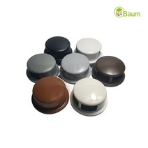 힘펠 방풍형 후드캡125파이 150파이, 125, 밤색, 1개