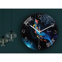 DND마켓 벽 시계 35cm (주)존글로벌, 옵션04 고래