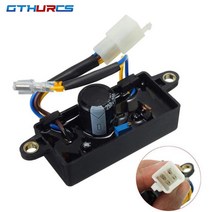 단상 2KW-3KW 가솔린 발전기 예비 부품 AVR 110x38x35 mm에 대한 자동 전기 전압 정류기 레귤레이터, 한개옵션0