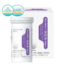 여성유산균 임산부 여성 특허3종 장건강 식약처인증 대두 이소플라본 식물성캡슐 건강기능식품 500mgx30정, 500mg, 30정