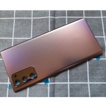삼성 갤럭시 노트 20 배터리 후면 커버 유리 하우징 케이스 도어 패널 카메라 렌즈 및 접착 스티커 신제품