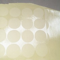 원형 투명 스티커 50mm 15개 봉인 포장 꾸미기 무지스티커 45337EA, 본상품선택