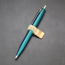 미도리 다이어리 미니 펜홀더 펜클립 / 스테인리스 골드 스프링, 블랙