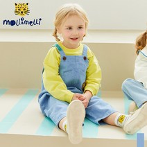 [몰리멜리]귀염뽀작데님오버롤팬츠