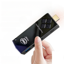 스틱 pc 셀러론 디지털 사이니지 광고 홍보 메뉴 활용 가로 세로 변경, 4G/64G, Z8350쿼드코어호스트