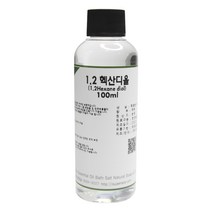 수제나라 자연의숲 1.2 헥산디올 화장품 보존제 천연비누 천연화장품 만들기, 1병, 100ml