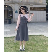 여성 봄 여름 투피스 하객룩 원피스