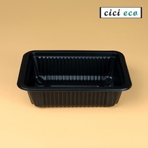 배달용기 실링용기 19145 블랙 600개