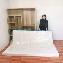 킹 슈퍼 초대형 라텍스 매트리스 압축 가방, 10-15cm두께 240 x 130cm 개