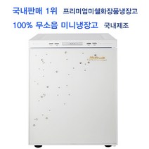 프리미엄미쉘 무소음 화장품 냉장고 25L AT- 0361SW 글라디올러스, 단품