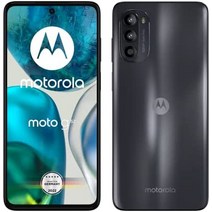 Motorola moto g52 스마트폰(6.5인치 HD+ 디스플레이 50MP 카메라 4/128GB 5000mAh Android 12) 차콜 그레이 보호 커버 + 차량용 어댑터 포함[아마존 독점]-32853, 메테오라이트 그레이, 6GB/128GB, 모토 g82
