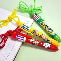 짱구는 못말려 8색 목걸이 볼펜 (랜덤), 랜덤