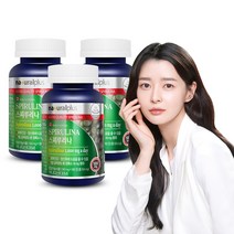 내츄럴플러스 스피루리나 180정(3개월분) 피부건강 항산화, 3개