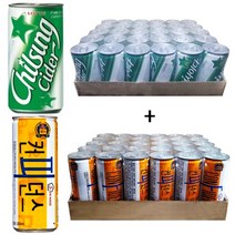 칠성사이다 190ml(30캔) + 컨피던스 250ml(30캔) 60캔