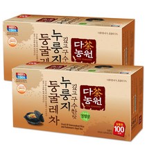 다농원 누룽지 둥굴레차 1+1 100T+100T