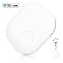위치추적기기 애플용 미니 추적 장치 에어 태그 키 어린이 찾기 애완 동물 위치 스마트 추적기 자동차 차량 분실, [01] WHITE, [01] White 1