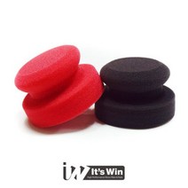 잇츠윈 스탬프윈 왁스 어플리케이터 (낱개), M-8cm, 레드