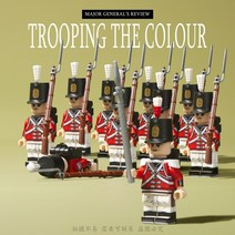 제1차 세계대전 영국 왕립 육군 밀리터리 12종 블럭호환세트, 12종 캐릭터세트