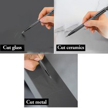 1/2PCS 세라믹 나무 조각 텅스텐 카바이드 팁 Scriber 펜 유리 금속 손 도구 악세사리, 01 2pcs