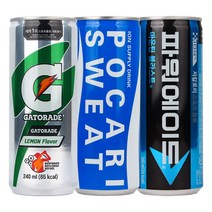파워에이드 240ml &게토레이 240ml &포카리스웨트 245ml X 각10개(총30개), 1세트