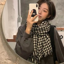 공장 도매 스카프 가을과 겨울 새로운 스카프 여성 새 그리드 한국 버전의 동쪽 게이트 스카프 패딩 따뜻한 목도리