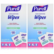 200매 Set 퓨렐 휴대용 손소독제 세니타이저 티슈타입 purell