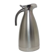 진공 보온보냉 유럽식 주전자 물병, 실버, 2L