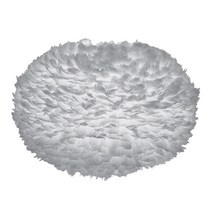 우메이 이오에스 깃털 전등갓 grey X-Large 75cm