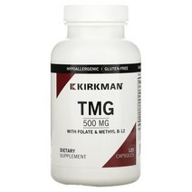 커클맨랩 컬크맨랩 Kirkman Labs TMG 비타민B12 500mg 120식물성캡슐