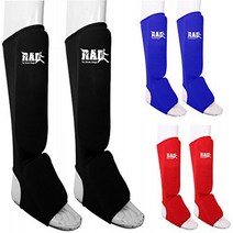 RAD Ultimate Strength RAD MMA Shin Instep Foam Pad Support Boxing Leg Guards Foot Protective Gear Ki, 1