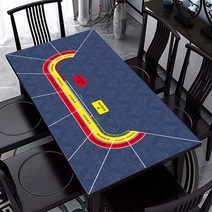 바카라 테이블 매트 깔판 고급 보드 전문가용 휴대용 성인 보드게임, 60x120cm, B 바카라