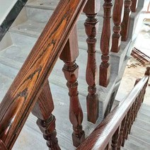 펜스망 철재 주택 활용도가높은 안전망 철제 스텐 대문 평철난간대 부속 핸드레일, 붉은고무대주직경14.5cm